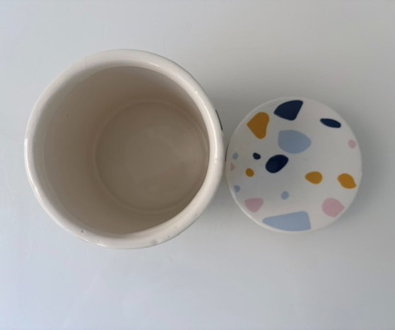 Pot de rangement en céramique avec motif terrazzo – Bols, Ceramic (photo 11 of 11)