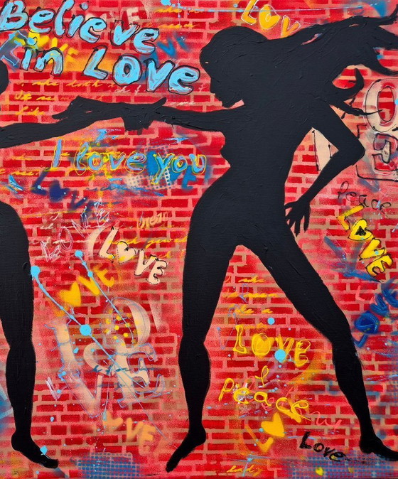 Image 1 of Jovan SRIJEMAC - Ombre d'amore - Dipinto dell'artista