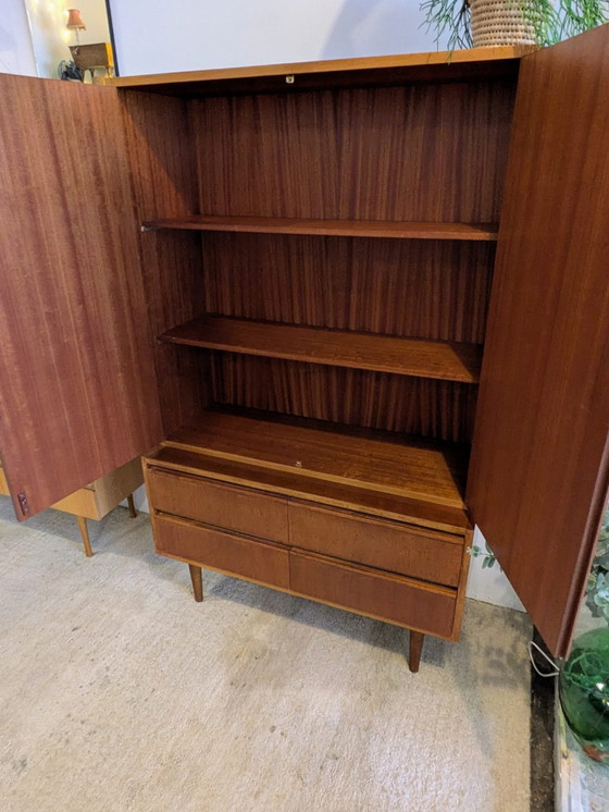 Image 1 of Vintage, midcentury highboard cabinet