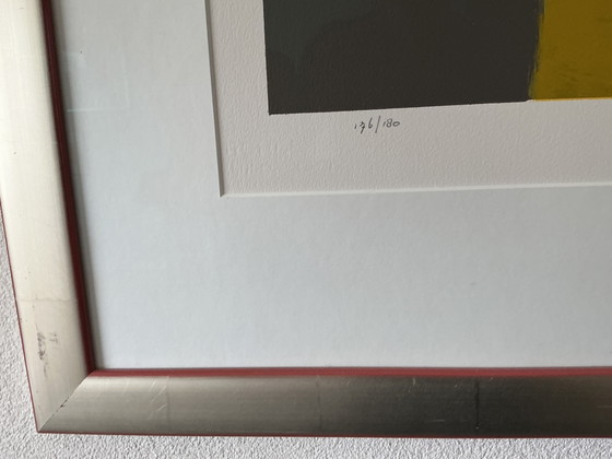 Grande serigrafia di Ton Schulten, "Tarda estate 1999" – Litografie e stampe, Other (photo 4 of 5)