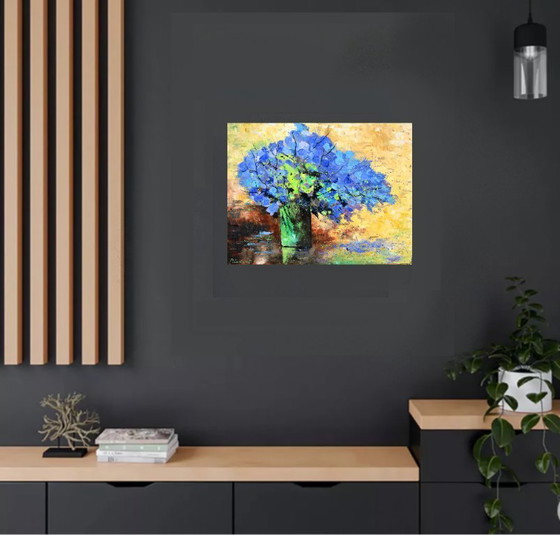 Image 1 of Blauw stilleven