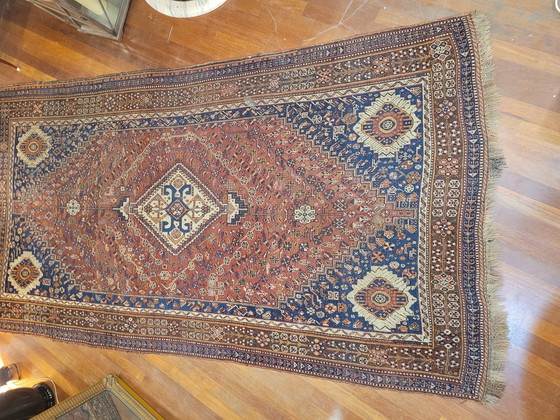 Image 1 of Antigua Alfombra Persa, Estilo Feraghan, S. Xix – Irán – 305 X 155