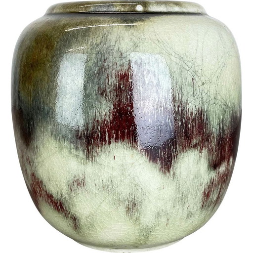 Vase abstrait Bauhaus vintage par Wmf Ikora, Allemagne années 1930