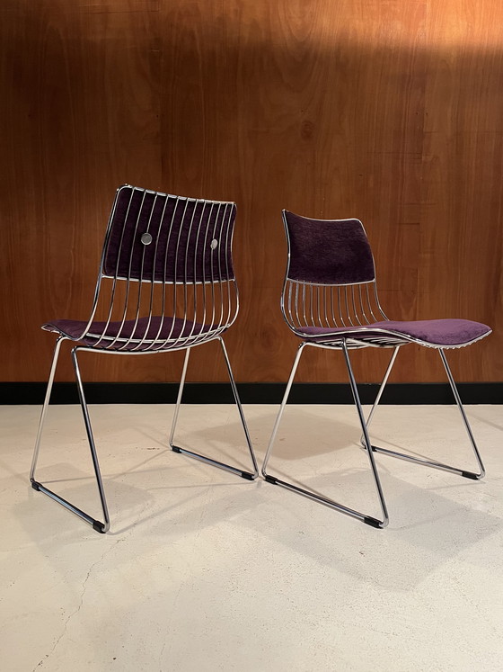 Image 1 of Pair of vintage Novalux chairs / Rudi Verelst 1970