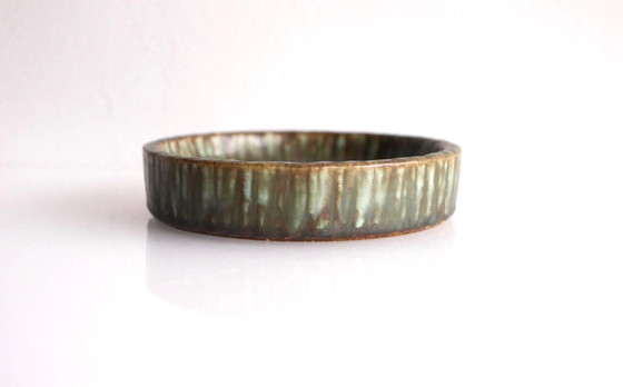 Image 1 of Bols Birka en poterie d'art scandinave par Gunnar Nylund pour Rörstrand, années 1960, set de 2
