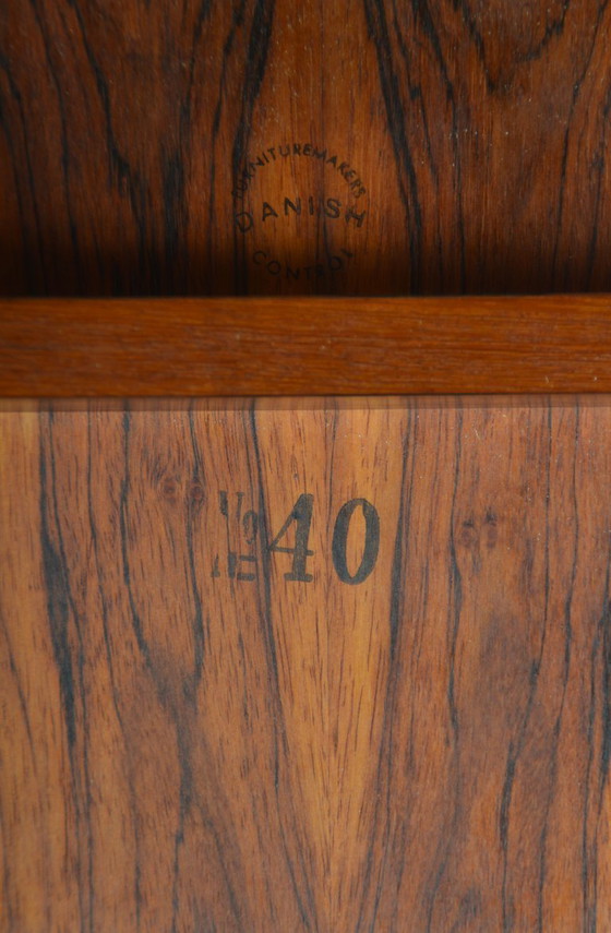 Image 1 of Danish dressing table in rosewood by Kai Kristiansen for Aksel Kjersgaard