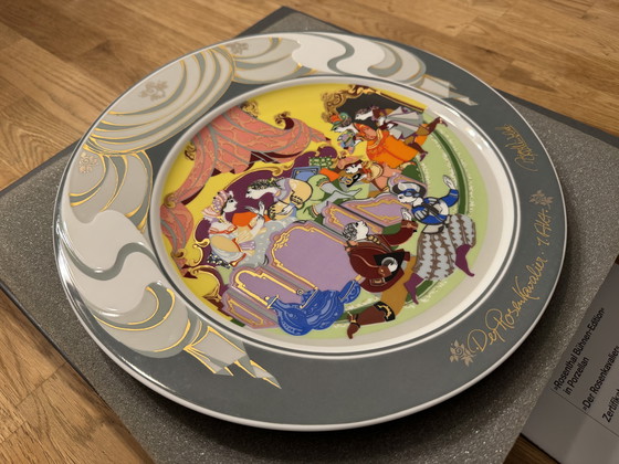 Image 1 of Björn Wiinblad signed plate