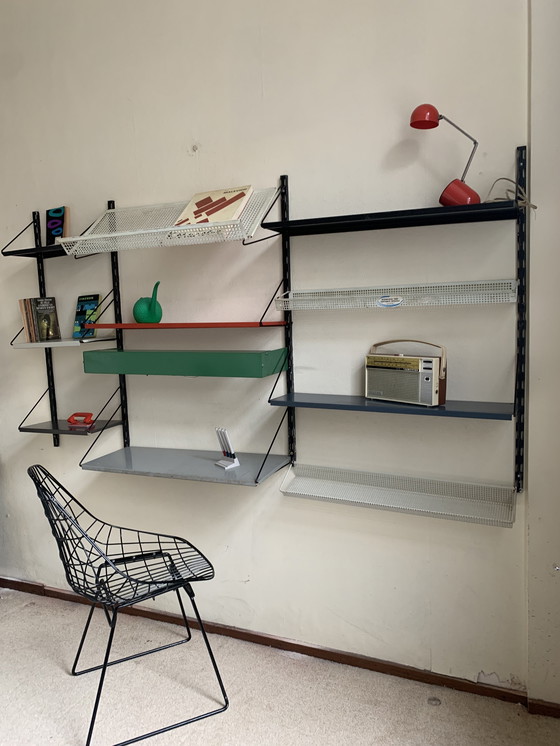 Image 1 of Pilastro Wandsysteem Uit Jaren 50 Door Tjerk Rijenga