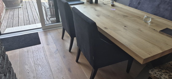 3 Sedie da pranzo in velluto – Van Roon Living, Velvet, Wood (photo 6 of 6)