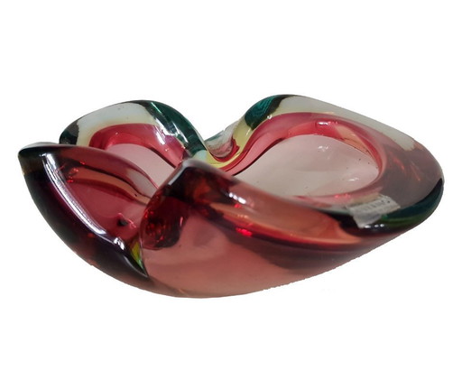 Ciotola d'epoca - Vetro Sommerso - Murano - Flavio Poli - Seguso Vetri d'Arte - 1960