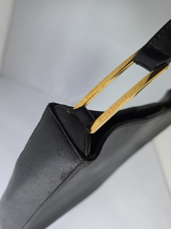 Borsa a tracolla Givenchy Vintage con logo G in pelle | Nera | Made in Italy | Set completo – Borse a spalla (photo 4 of 15)