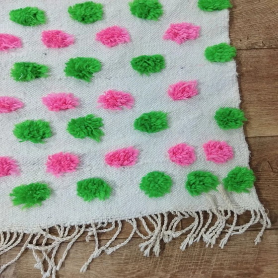 Image 1 of Berber Artisan Rug – Natural Wool Handcrafted (230 × 140 cm)