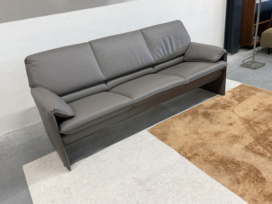 Leolux Bora Beta 3 Zits Bank Wapiti Haze – 3-5 zitsbanken, Leather (photo 6 of 9)