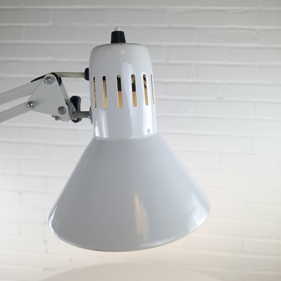 Image 1 of Vintage architect lamp white
