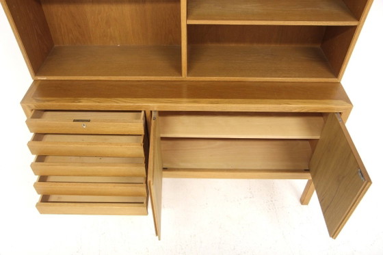 Libreria scandinava in rovere, Alf Svensson, Svezia, 1960 – Librerie, Legno (photo 2 of 6)