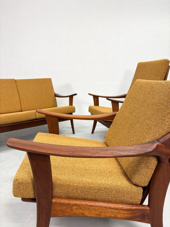 Image 1 of Vintage Mid-Century Lounge Set De Ster Geldermalsen