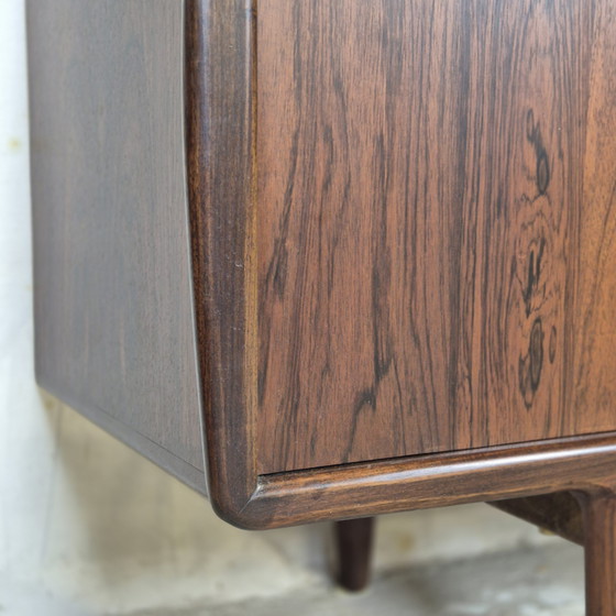 Image 1 of H.P. Hansen vintage Rosewood Deens sideboard, tv meubel 60's