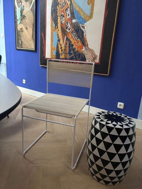 Image 1 of 4x Spaghetti Chair Giandomenico Belotti bianco per Fly Line