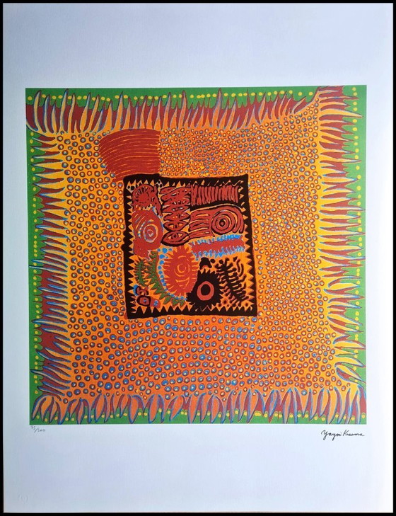 Image 1 of D'après Yayoi Kusama, Espace..., Lithographie, années 1990