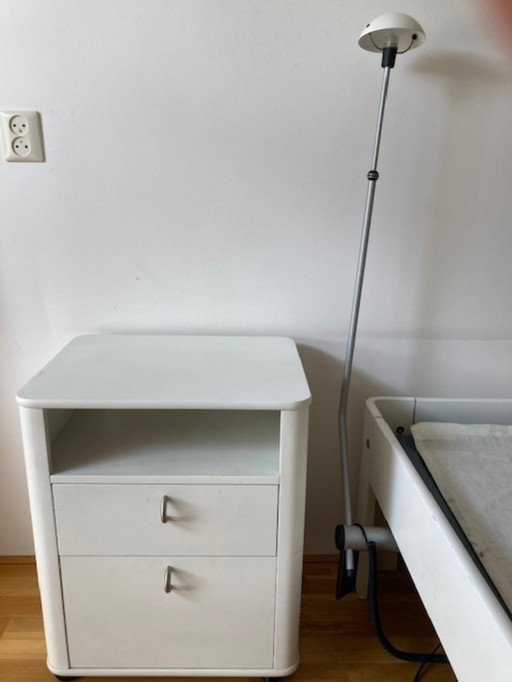Auping Auronde 180x200x48 (electric) with lights and bedside tables