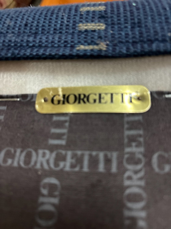 2 Giorgetti Armchairs – Textile, Wood (photo 5 of 7)