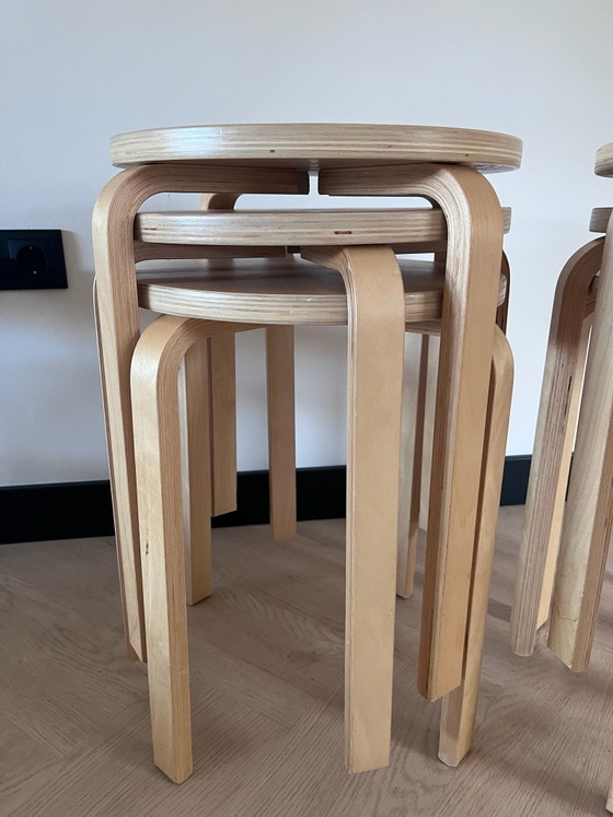 Set di 6 Sgabelli IKEA Frosta – Legno (photo 5 of 7)