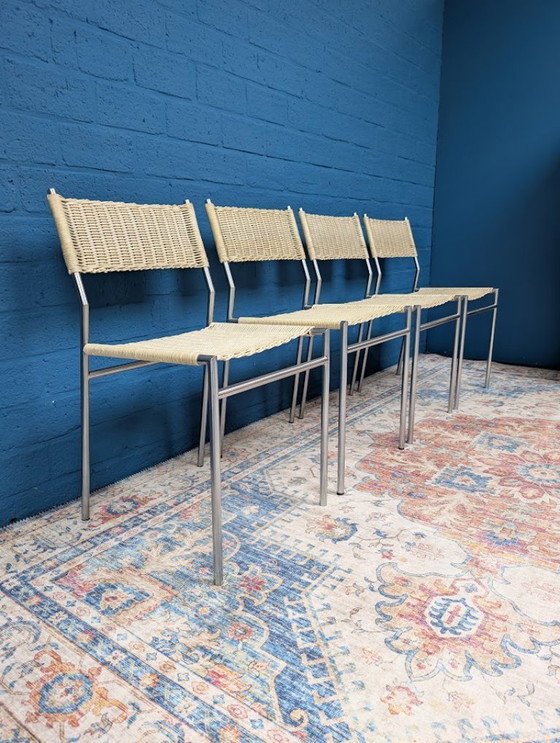 Image 1 of 4 chaises Martin Visser SE05, design néerlandais