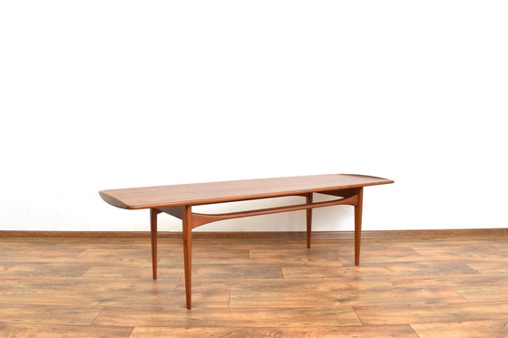 Image 1 of Table basse en teck du Mid Century par Tove Kindt-Larsen pour France & Søn / France & Daverkosen, 1960S