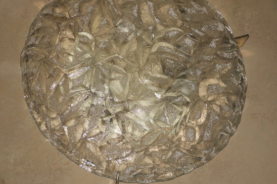 Image 1 of Plafón Kaiser Leuchten de vidrio y latón, años 70