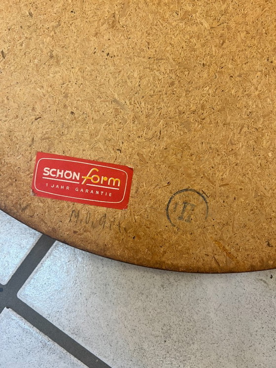 Image 1 of Specchio danese vintage in teak, rotondo, anni '70