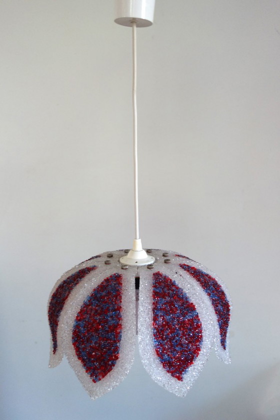 Vintage 70s Perspex Lampshade Pendant Light – Pendant lamps, Plastic, Plexiglass (photo 2 of 12)