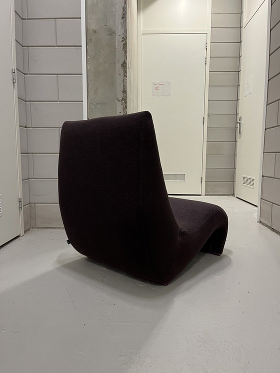 Image 1 of Verner Panton pour Vitra Amibe Aubergine Vintage