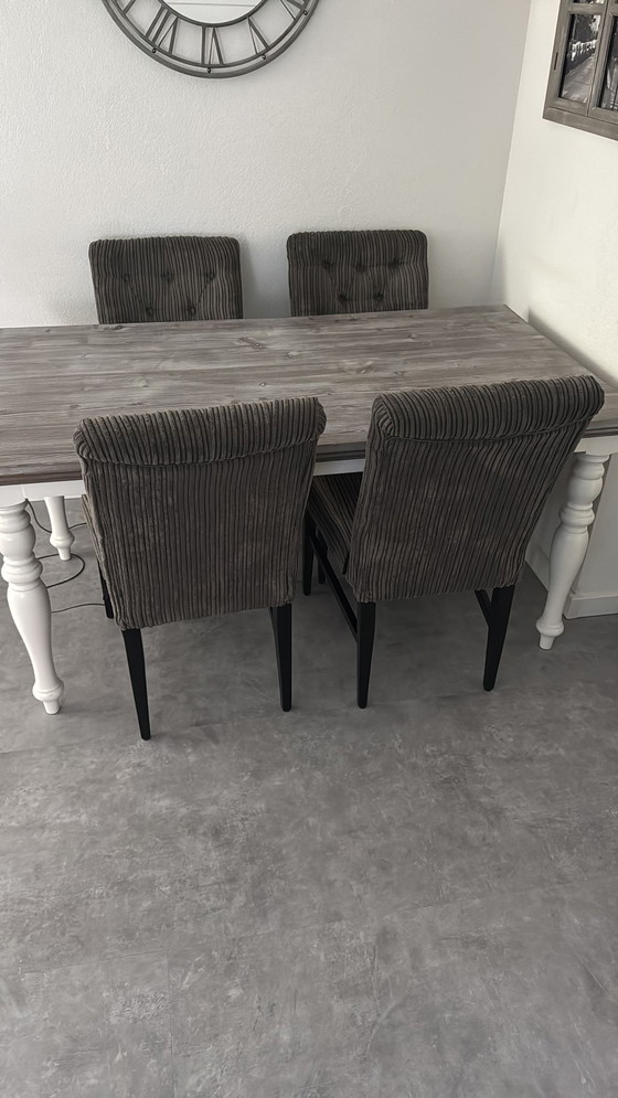 Image 1 of 4x urban sofa dining room chairs