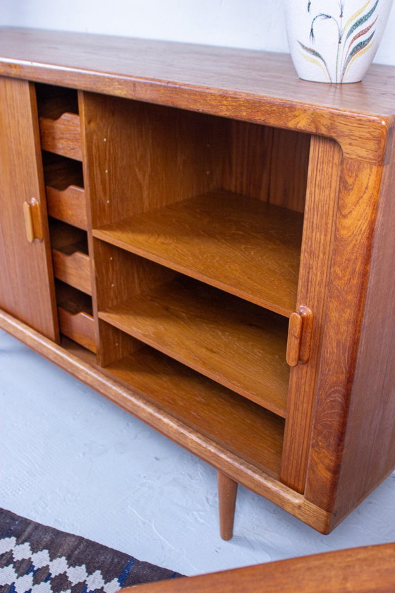 Image 1 of Vintage teak sideboard chest of drawers Danish Silkeborg Mid Century 60s
