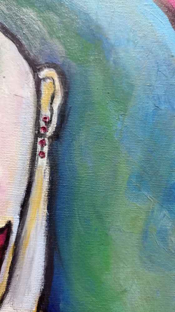 Image 1 of Tineke van Steenbergen Mujer con perro