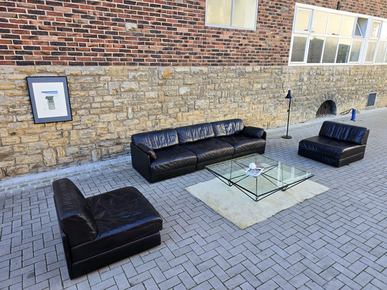 Image 1 of De Sede Modular Sofa 60s 70s Bench Seating Group Vintage Couch