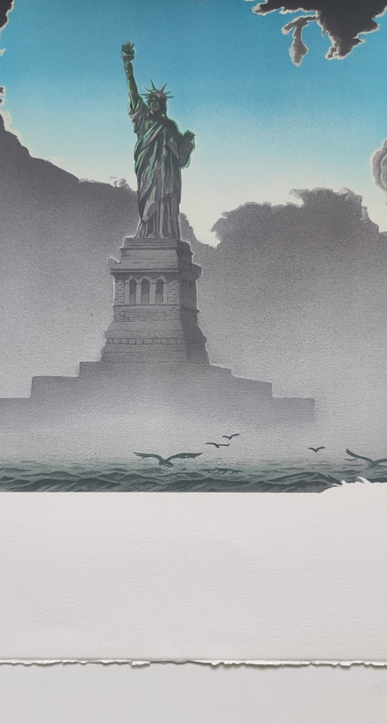 Image 1 of Gelimiteerde lithografie Vrijheidsbeeld van Michel Dubrel