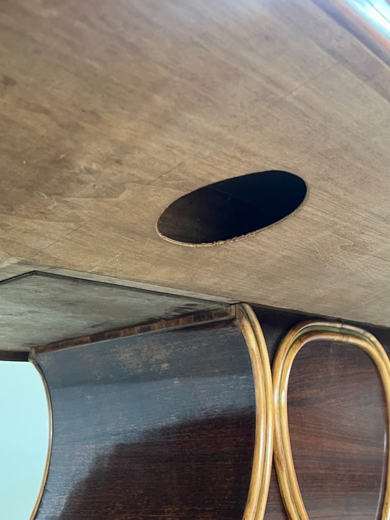 Image 1 of Tavolo - Legno, Marmo, Vetro - Art Deco