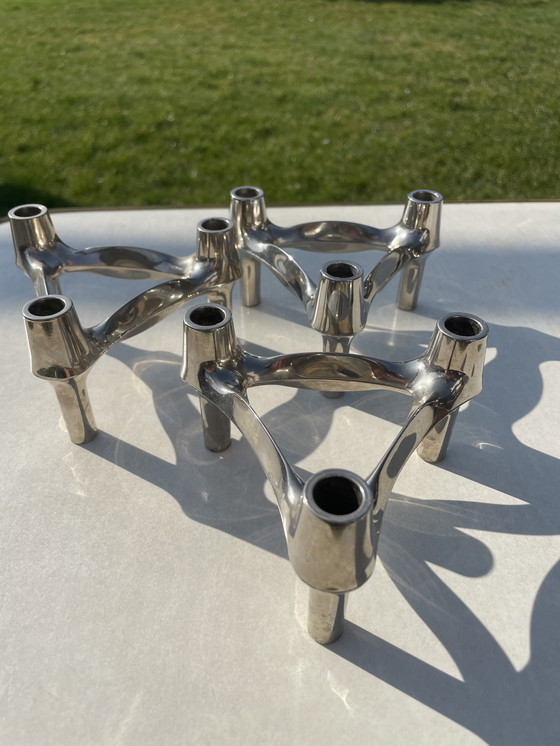 Image 1 of 3 BMF Stoff Nagel Kandelaars