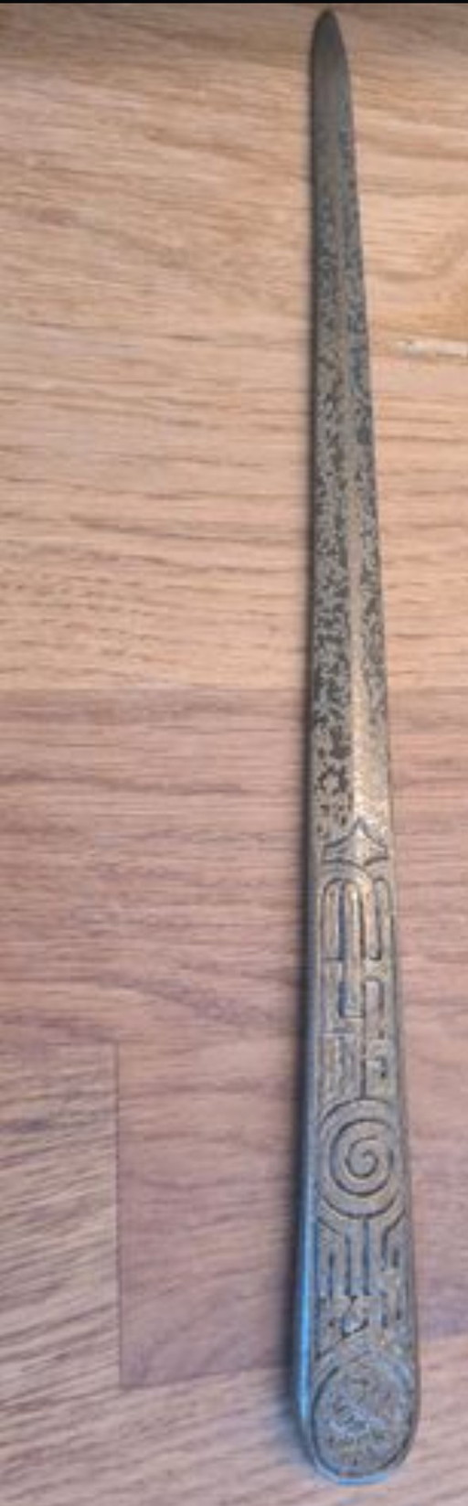 Tiffany Studios tray and letter opener