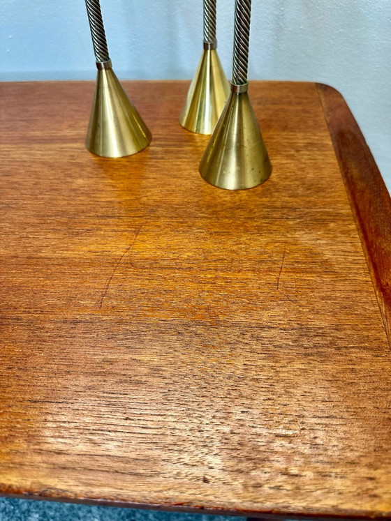 Tavolino in teak Mid Century Design danese anni '50 '60 Vintage, Tavolini, Legno, Marrone (foto 12 di 13)