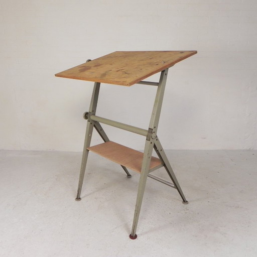 Zeichentisch Reply von Wim Rietveld und Friso Kramer für Ahrend de Cirkel, 1959