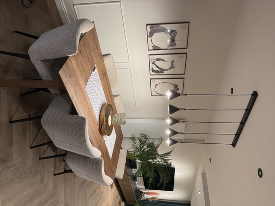 Image 1 of Table en noyer 220x100