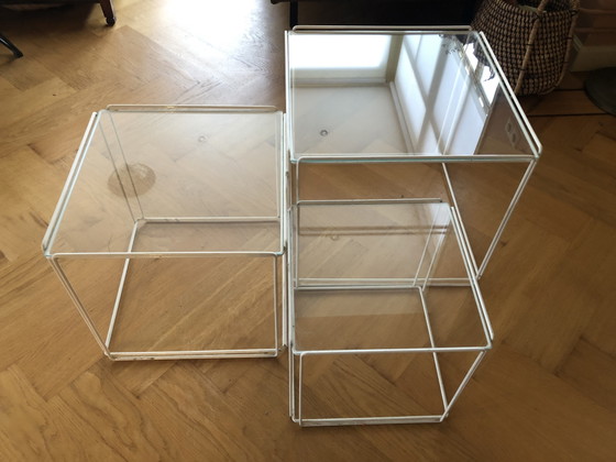 Image 1 of Max Sauze side tables, two sets