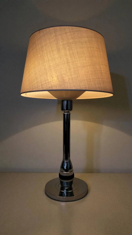 Jumo chrome lamp from the 1950s – Table lamps, Art Deco (photo 9 of 13)