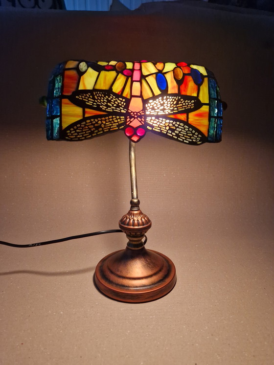 Image 1 of Tiffany style desk lamp new