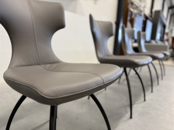 Image 1 of 4 Leolux Callas Dining Chair Wapiti Triel Artisan Chair