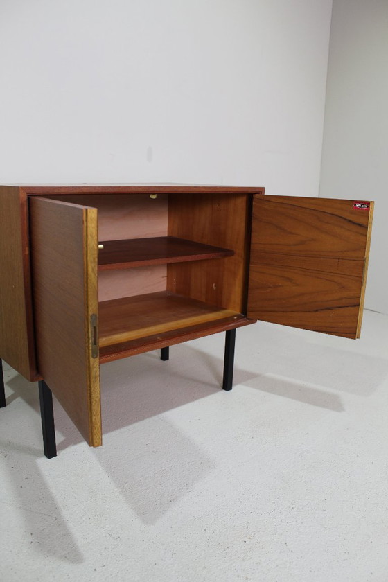 Image 1 of Meuble vintage en teck, buffet - 1960s