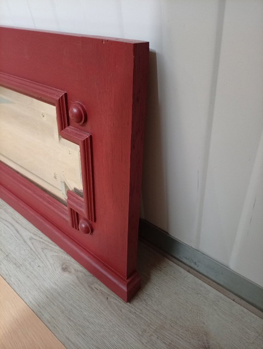 Vintage mirror (Red)