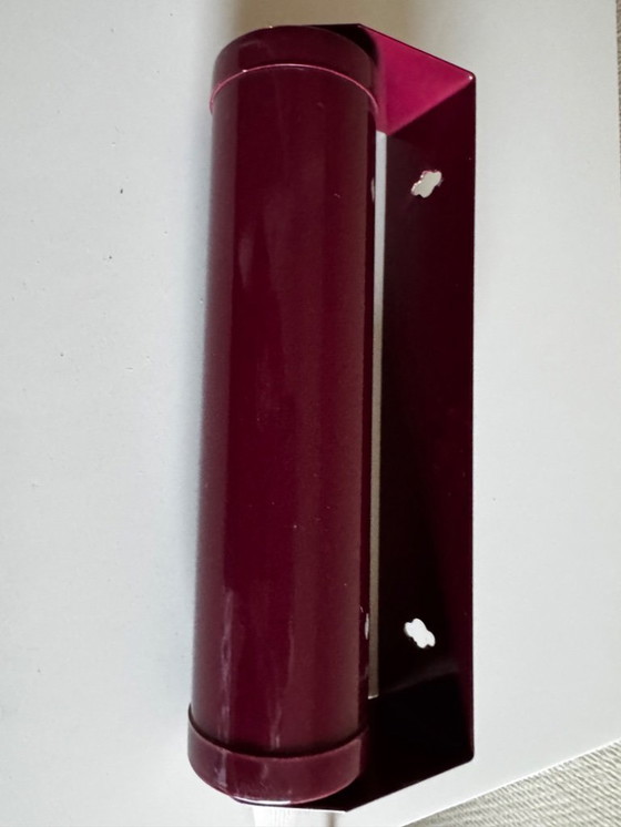 Image 1 of vintage IKEA V413 bordeau rode wandlamp